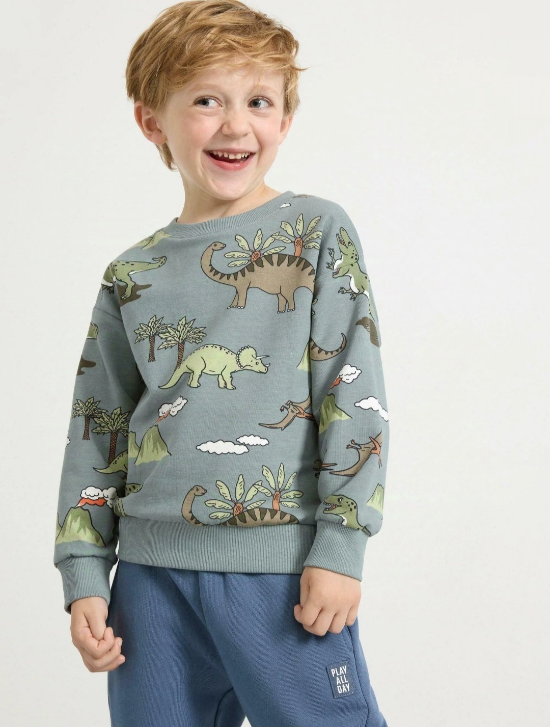 بلوز تو کرکی پسرانه لیندکس دایناسوری