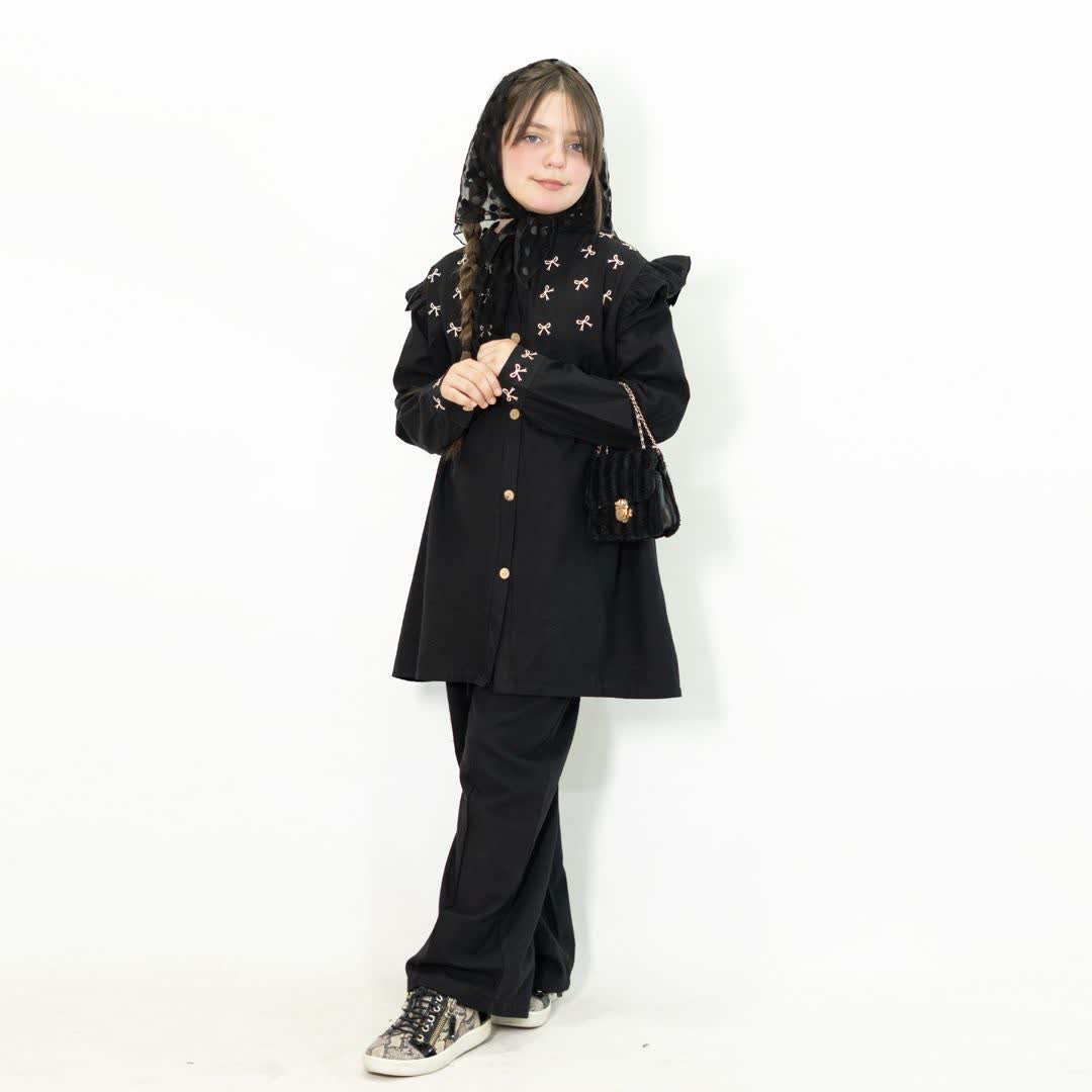 تونیک مشکی دخترانه سوره